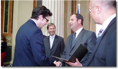 Überreichung des Leopold Kunschak Wissenschaftspreis